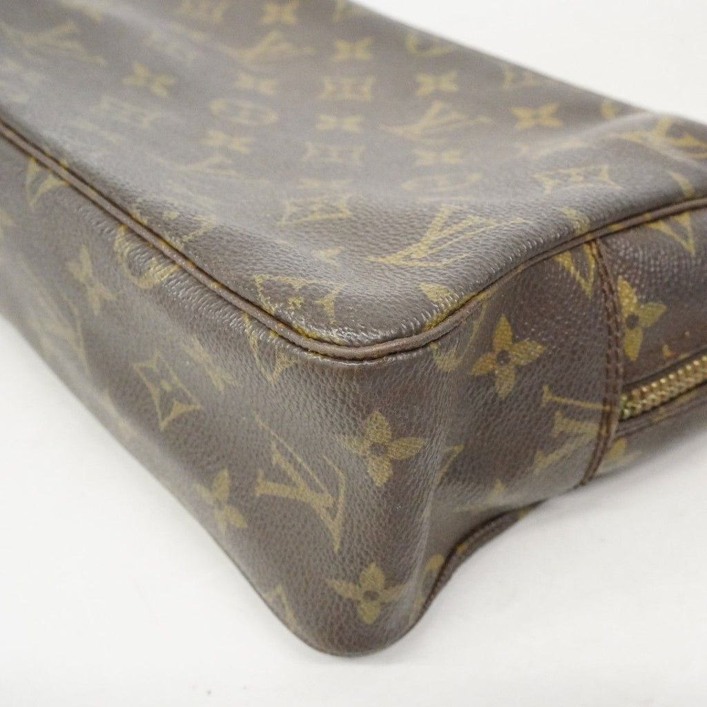 Louis Vuitton Pouch Monogram Trousse Toilet 28 Brown — view 7