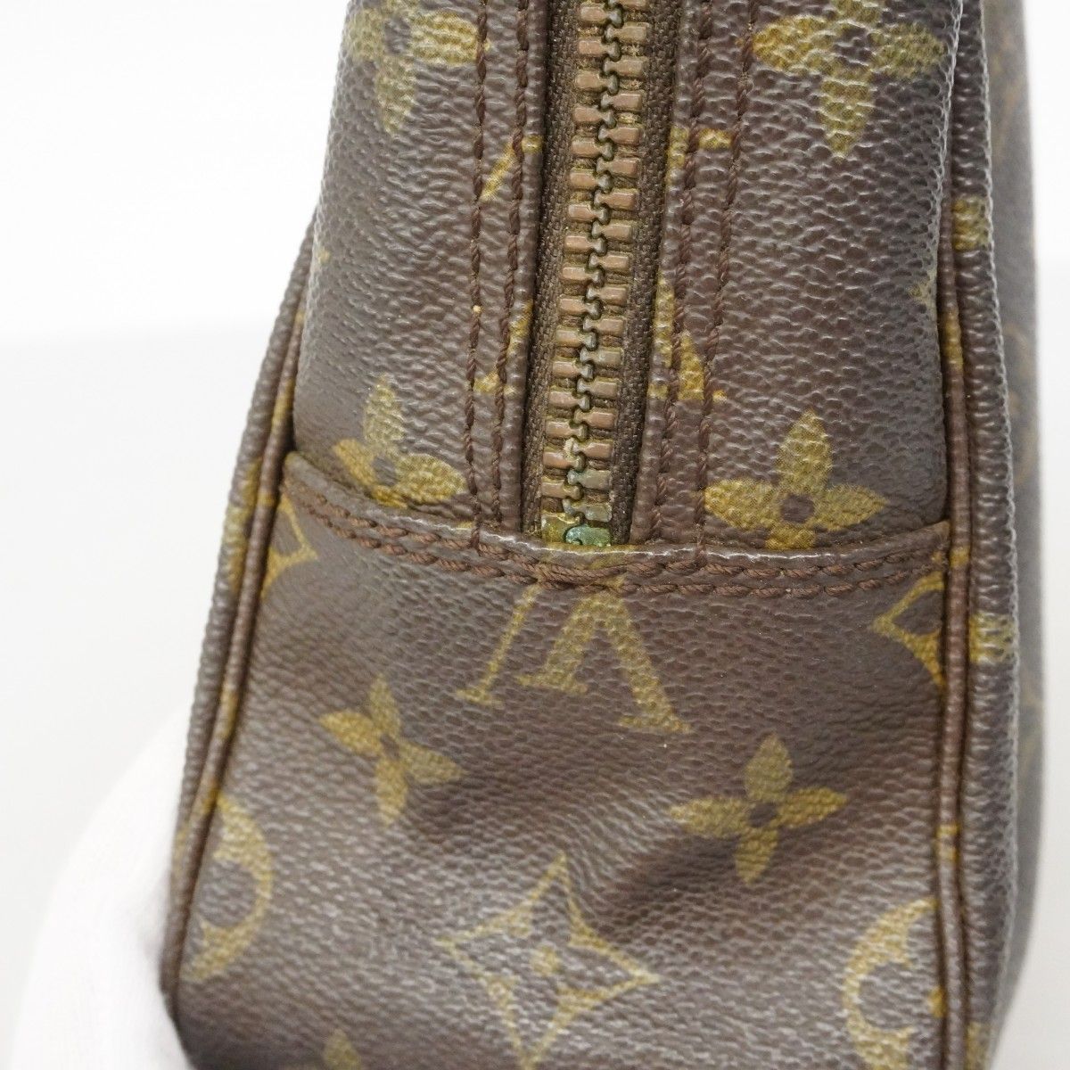 Louis Vuitton Pouch Monogram Trousse Toilet 28 Brown — view 8