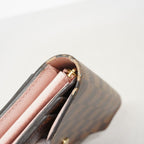 Louis Vuitton Wallet Damier Portefeuille Sarah Rose Velours — view 7