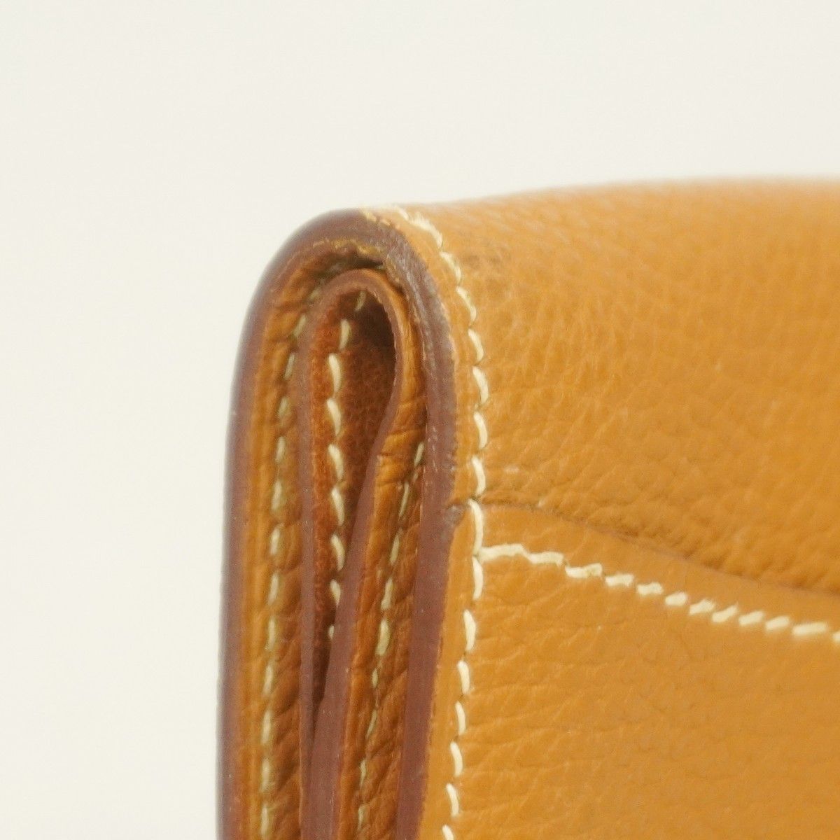 Hermes Card Case Dogon Togo Gold Silver — view 5