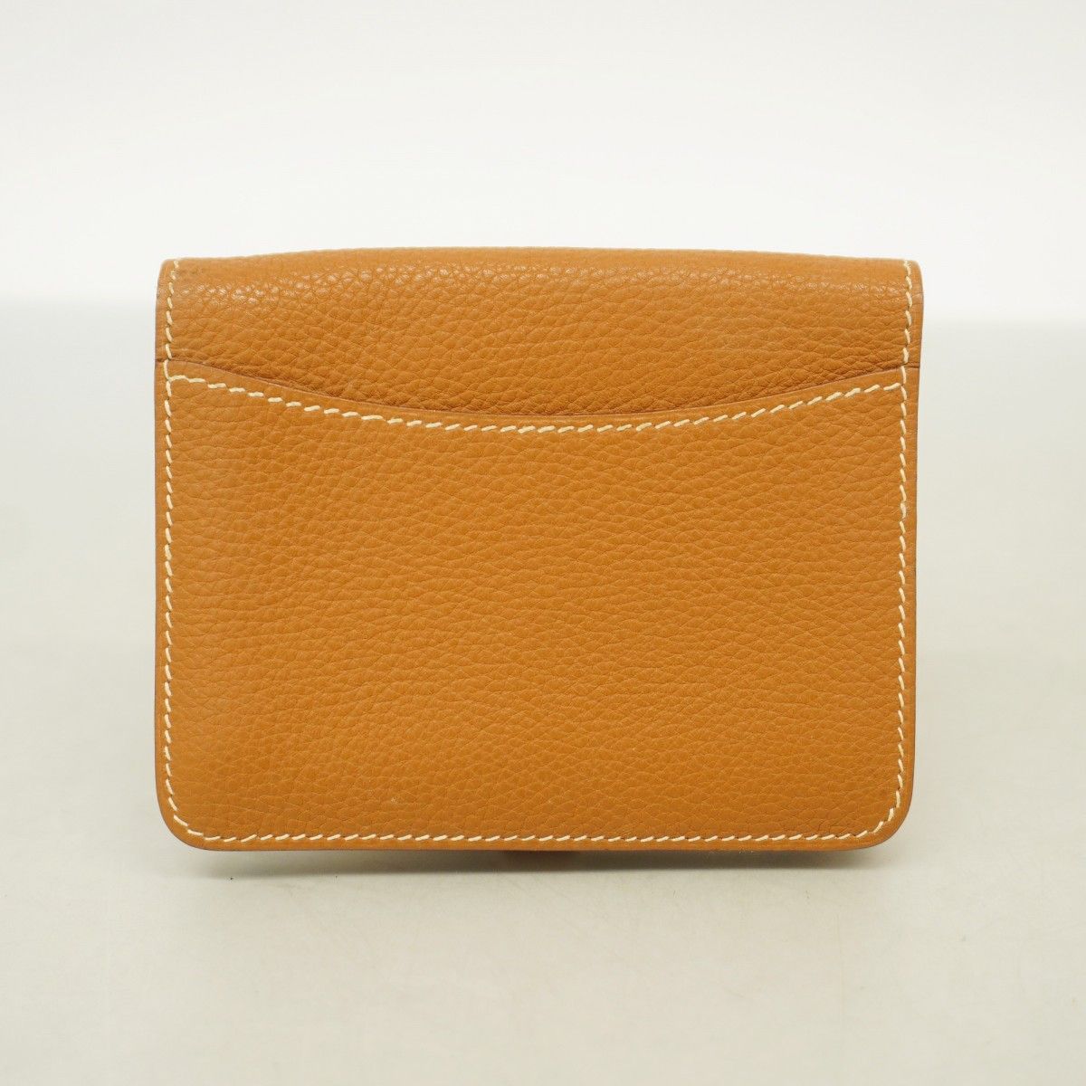 Hermes Card Case Dogon Togo Gold Silver — view 9