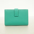 Hermes Card Case Anchor Docase Chevremisor Vert Verone Silver — view 7