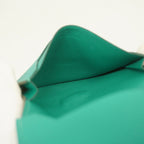 Hermes Card Case Anchor Docase Chevremisor Vert Verone Silver — view 6