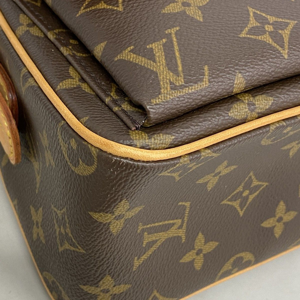 Louis Vuitton Shoulder Bag Monogram Viva Cite Brown — view 6