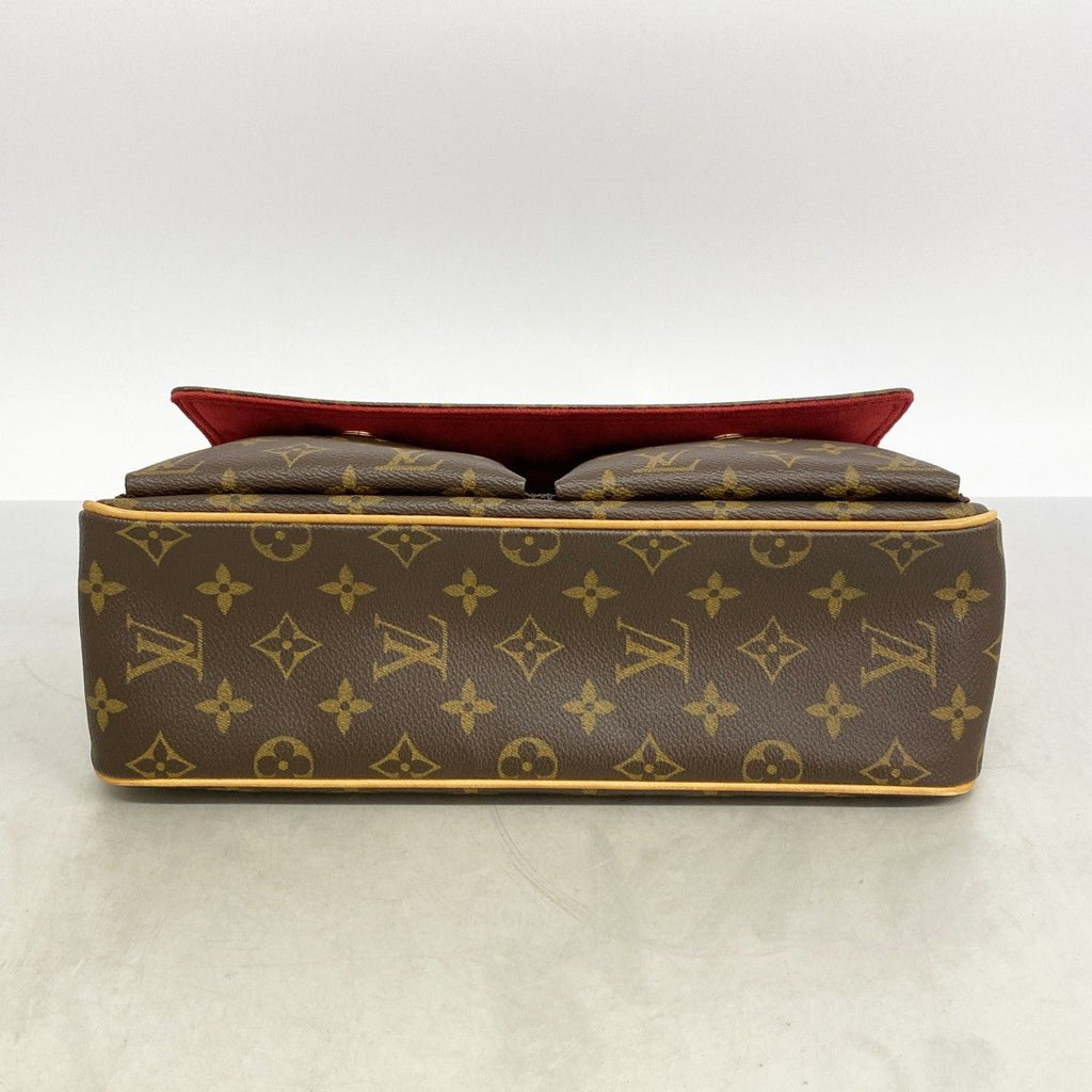 Louis Vuitton Shoulder Bag Monogram Viva Cite Brown — view 3