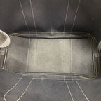 Hermes Tote Garden Party PM Toile Officier Black Silver — view 4