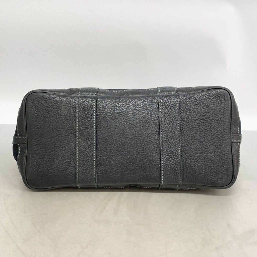 Hermes Tote Garden Party PM Toile Officier Black Silver — view 3