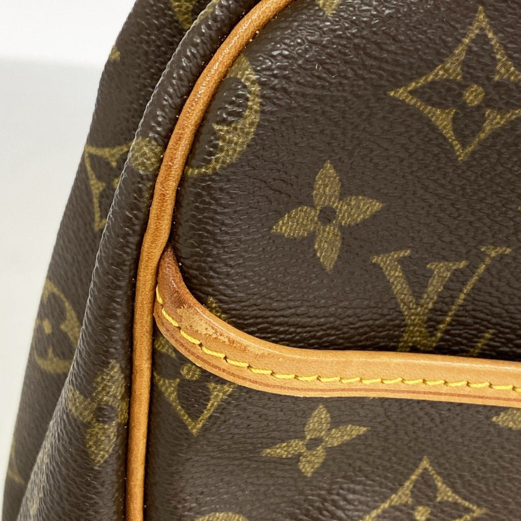 Louis Vuitton Handbag Monogram Deauville Brown — view 7