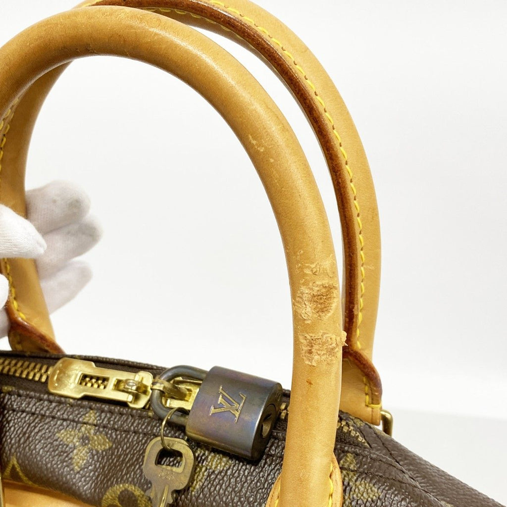 Louis Vuitton Handbag Monogram Deauville Brown — view 6