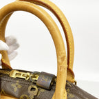 Louis Vuitton Handbag Monogram Deauville Brown — view 6