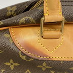 Louis Vuitton Handbag Monogram Deauville Brown — view 9