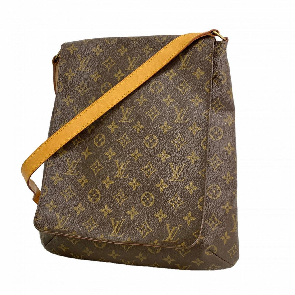 Louis Vuitton Shoulder Bag Monogram Musette Brown