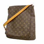 Louis Vuitton Shoulder Bag Monogram Musette Brown