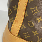 Louis Vuitton Shoulder Bag Monogram Randonnee GM Brown — view 8