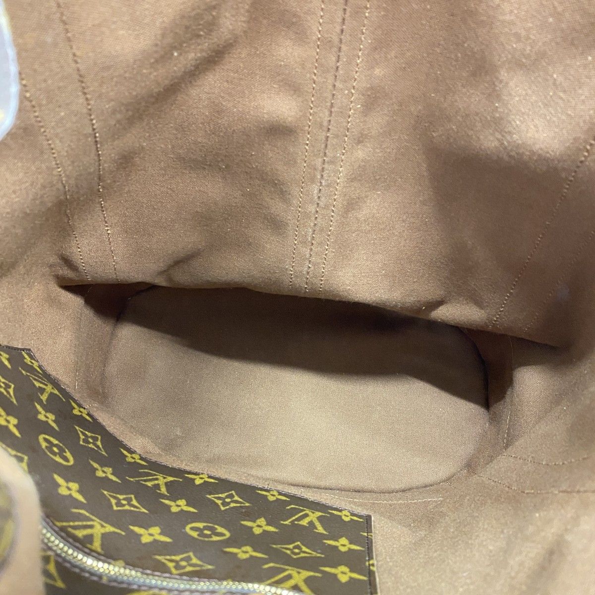 Louis Vuitton Shoulder Bag Monogram Randonnee GM Brown — view 4