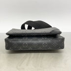 Louis Vuitton Shoulder Bag Monogram Eclipse Reverse Trio Messenger Black Gray — view 3