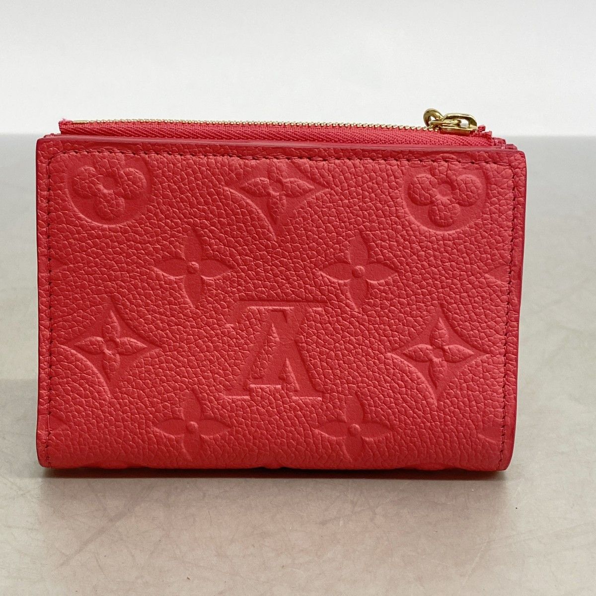 Louis Vuitton Wallet Monogram Empreinte Portefeuille Lisa Strawberry Pink — view 5
