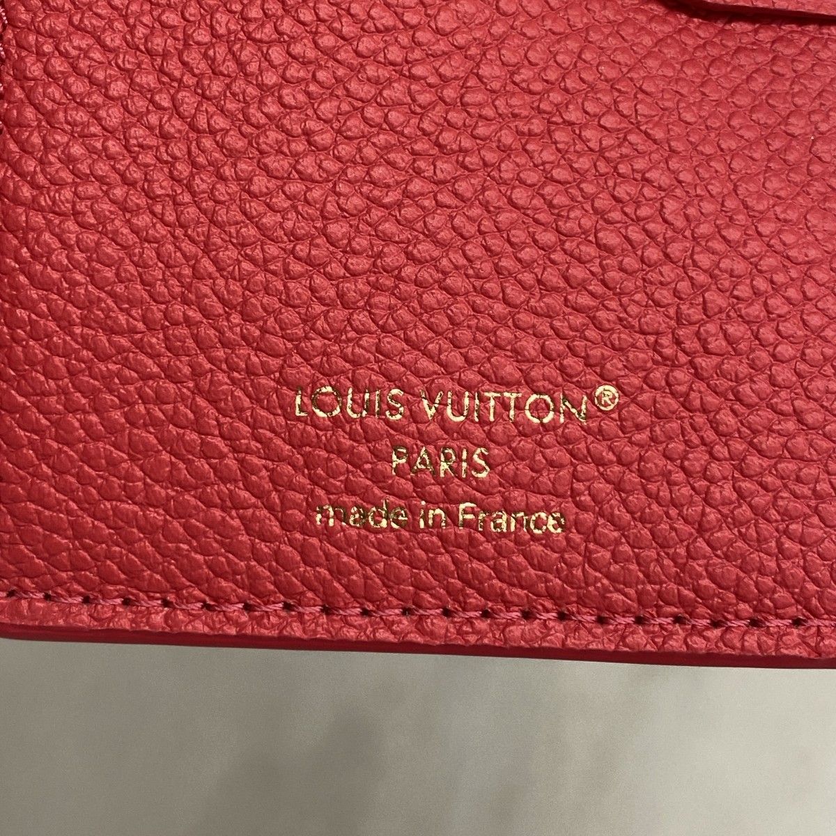 Louis Vuitton Wallet Monogram Empreinte Portefeuille Lisa Strawberry Pink — view 4