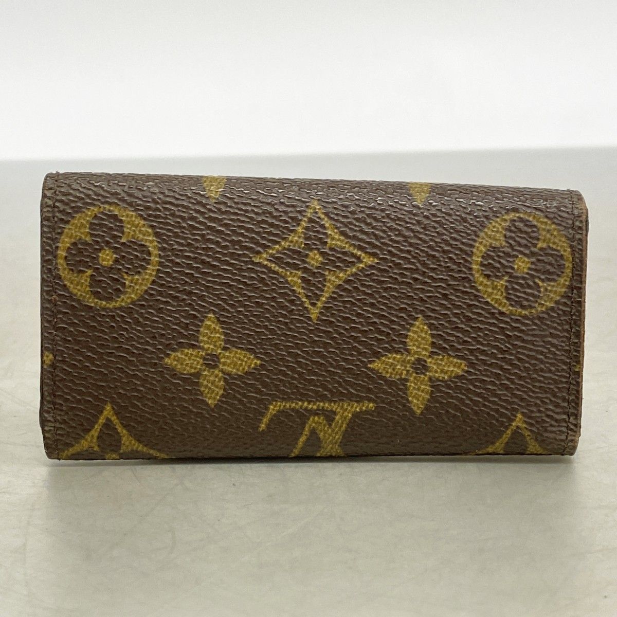 Louis Vuitton Key Case Monogram Multicles 4 Brown Key Holder — view 7