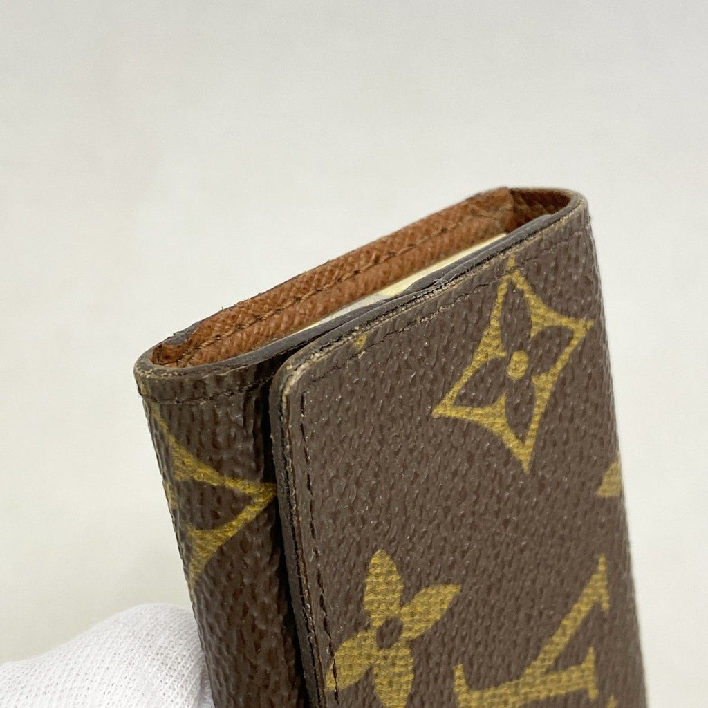 Louis Vuitton Key Case Monogram Multicles 4 Brown Key Holder — view 5