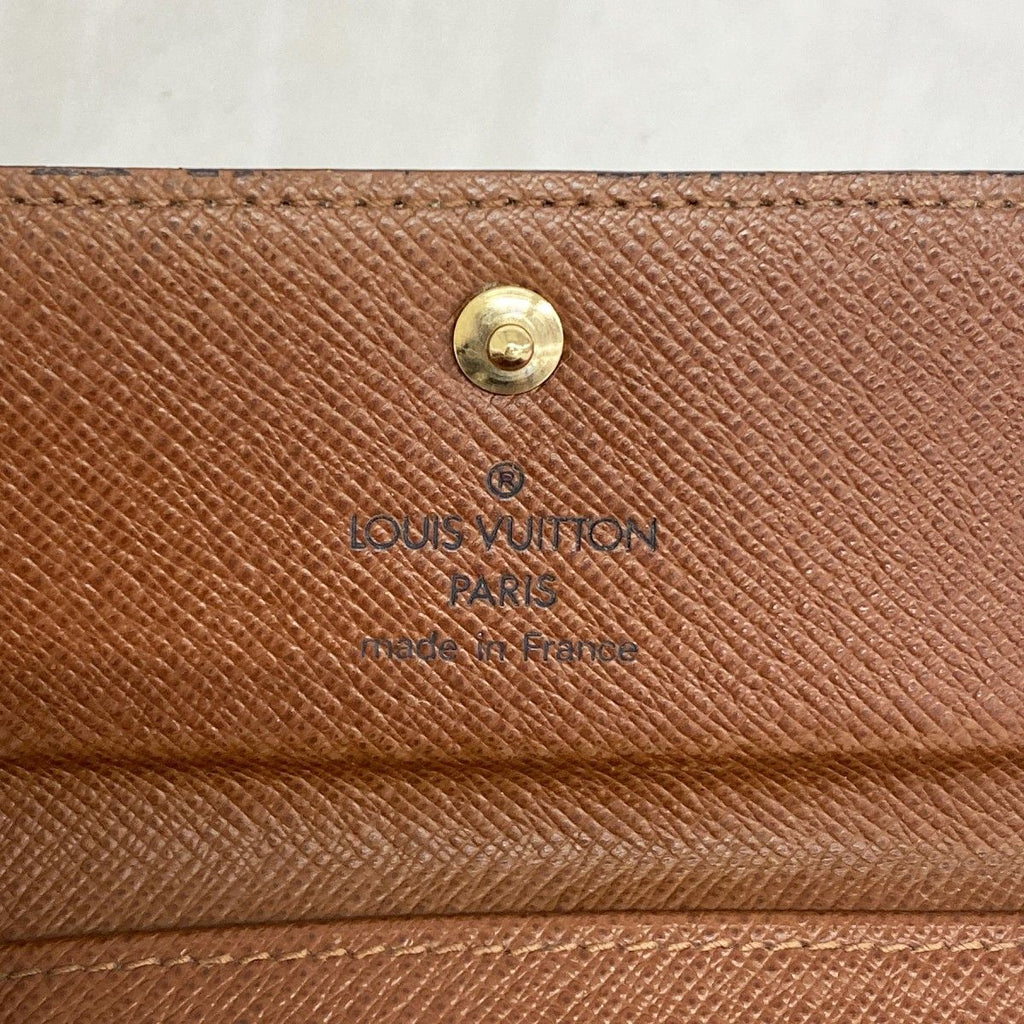 Louis Vuitton Key Case Monogram Multicles 4 Brown Key Holder — view 4