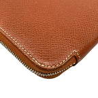 Hermes Wallet Azap Long Silk in Brick Silver — view 7