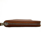 Hermes Wallet Azap Long Silk in Brick Silver — view 8