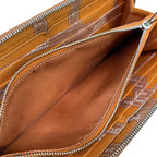 Hermes Wallet Azap Long Silk in Brick Silver — view 4