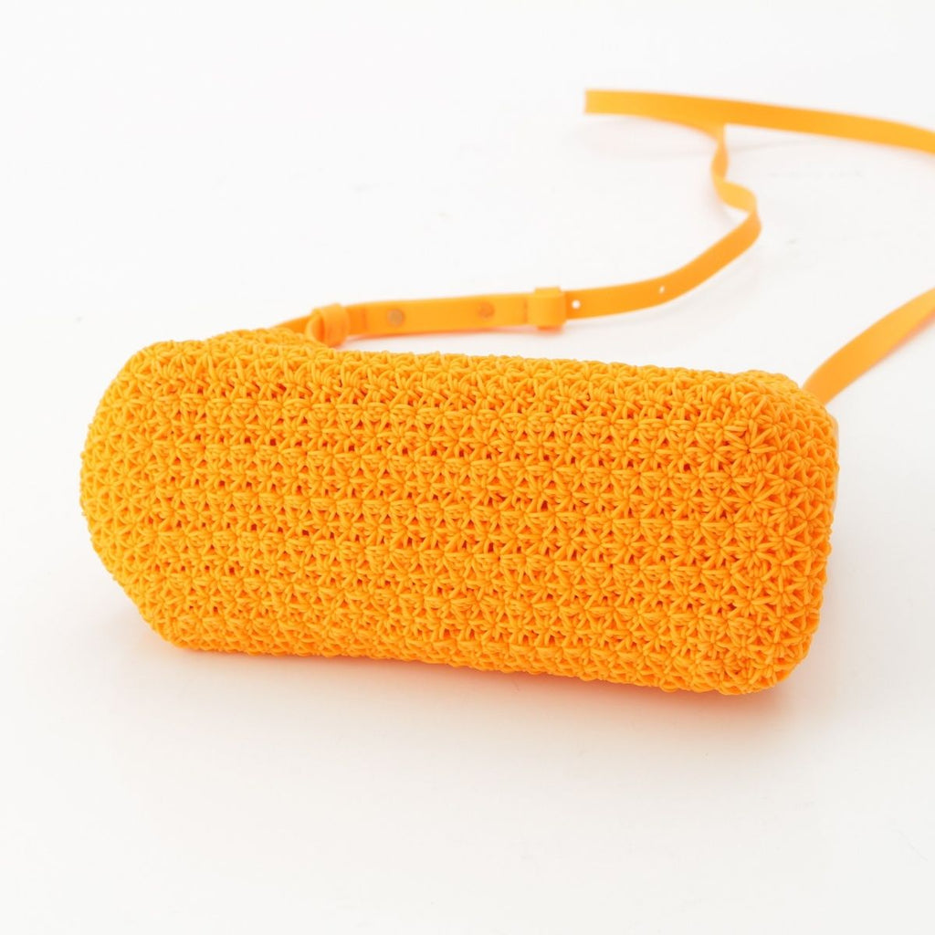 Bottega Veneta Lava Point Small Shoulder Bag Orange — view 4