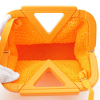 Bottega Veneta Lava Point Small Shoulder Bag Orange — view 6
