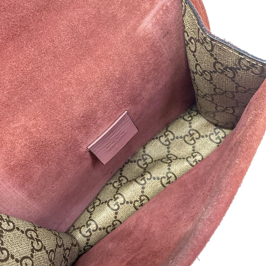 Gucci Shoulder Bag Dionysus GG Blue Mus Beige Ebony Multi Chain — view 7