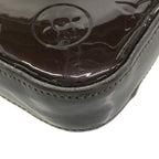 Louis Vuitton Wallet Monogram Vernis Pochette Felicie Amarante Leather — view 6