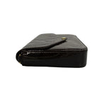 Louis Vuitton Wallet Monogram Vernis Pochette Felicie Amarante Leather — view 9