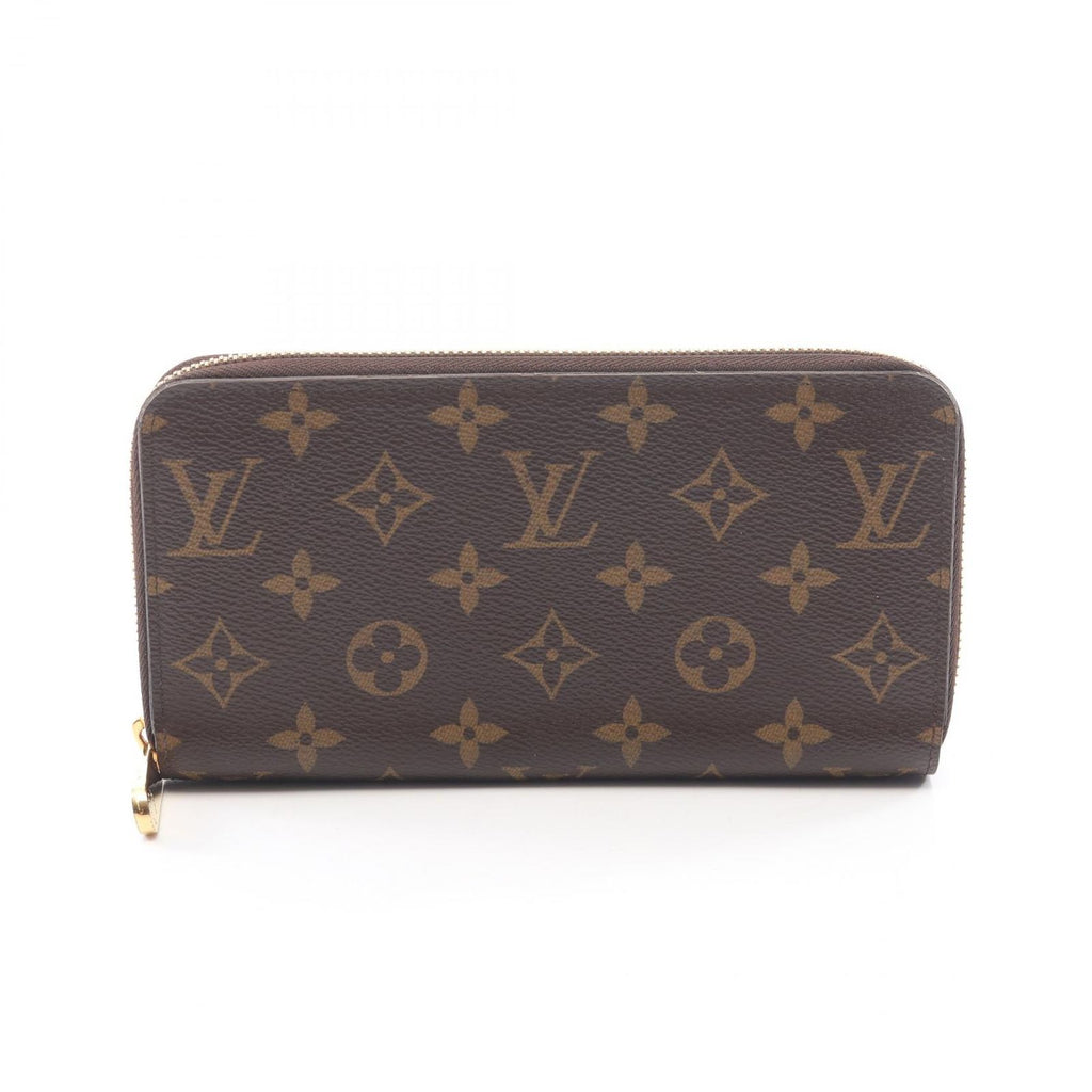 Louis Vuitton Round Wallet Zippy Monogram Fuchsia Canvas