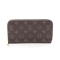 Louis Vuitton Round Wallet Zippy Monogram Fuchsia Canvas
