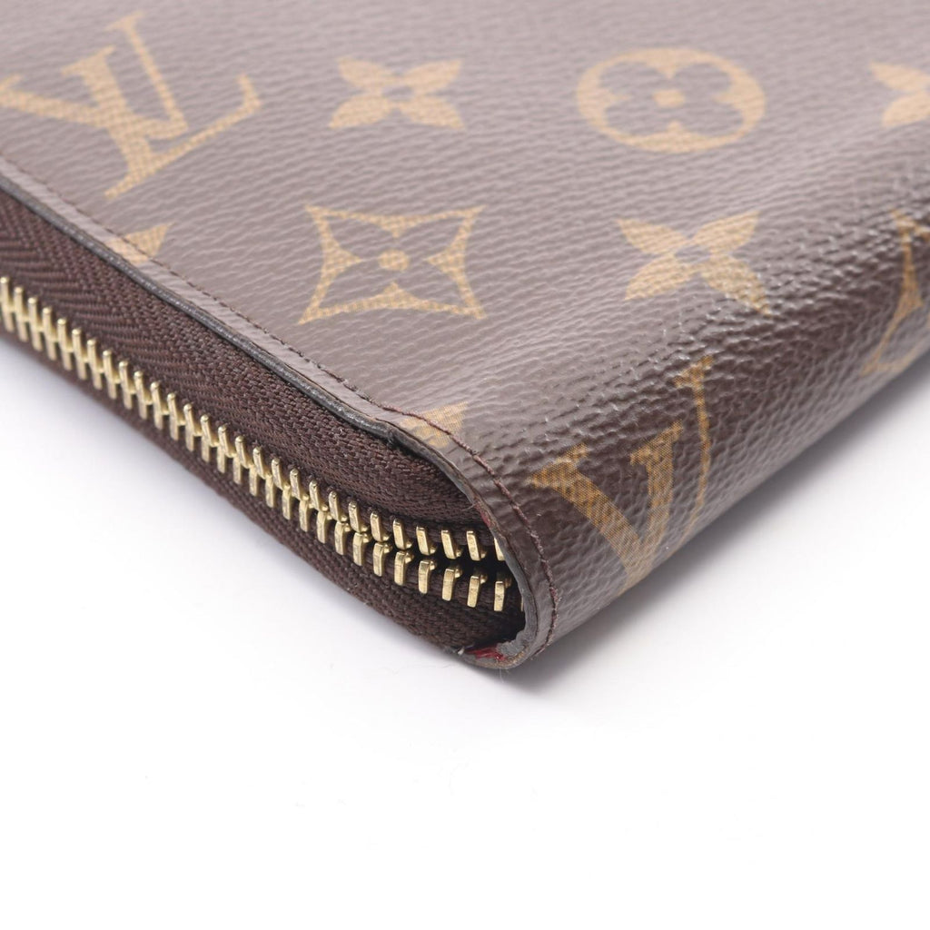 Louis Vuitton Round Wallet Zippy Monogram Fuchsia Canvas — view 8