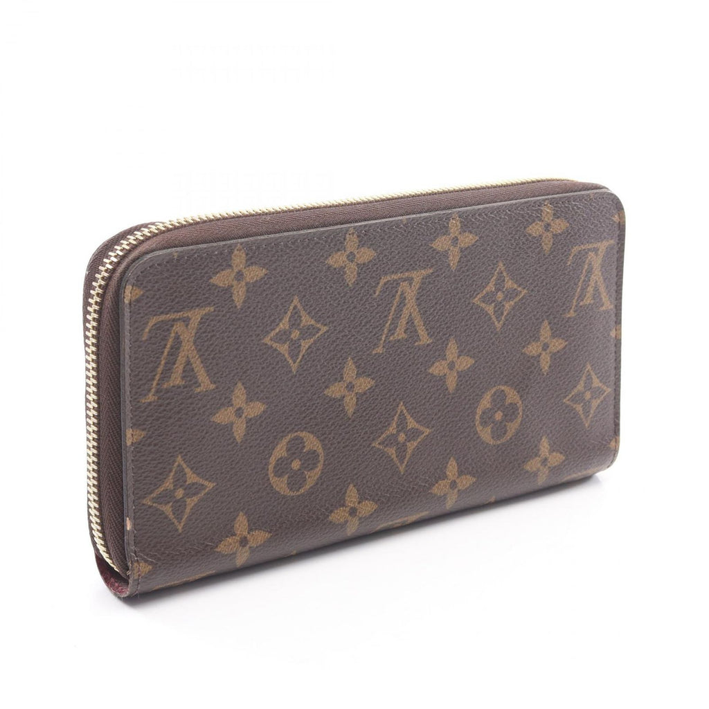 Louis Vuitton Round Wallet Zippy Monogram Fuchsia Canvas — view 2