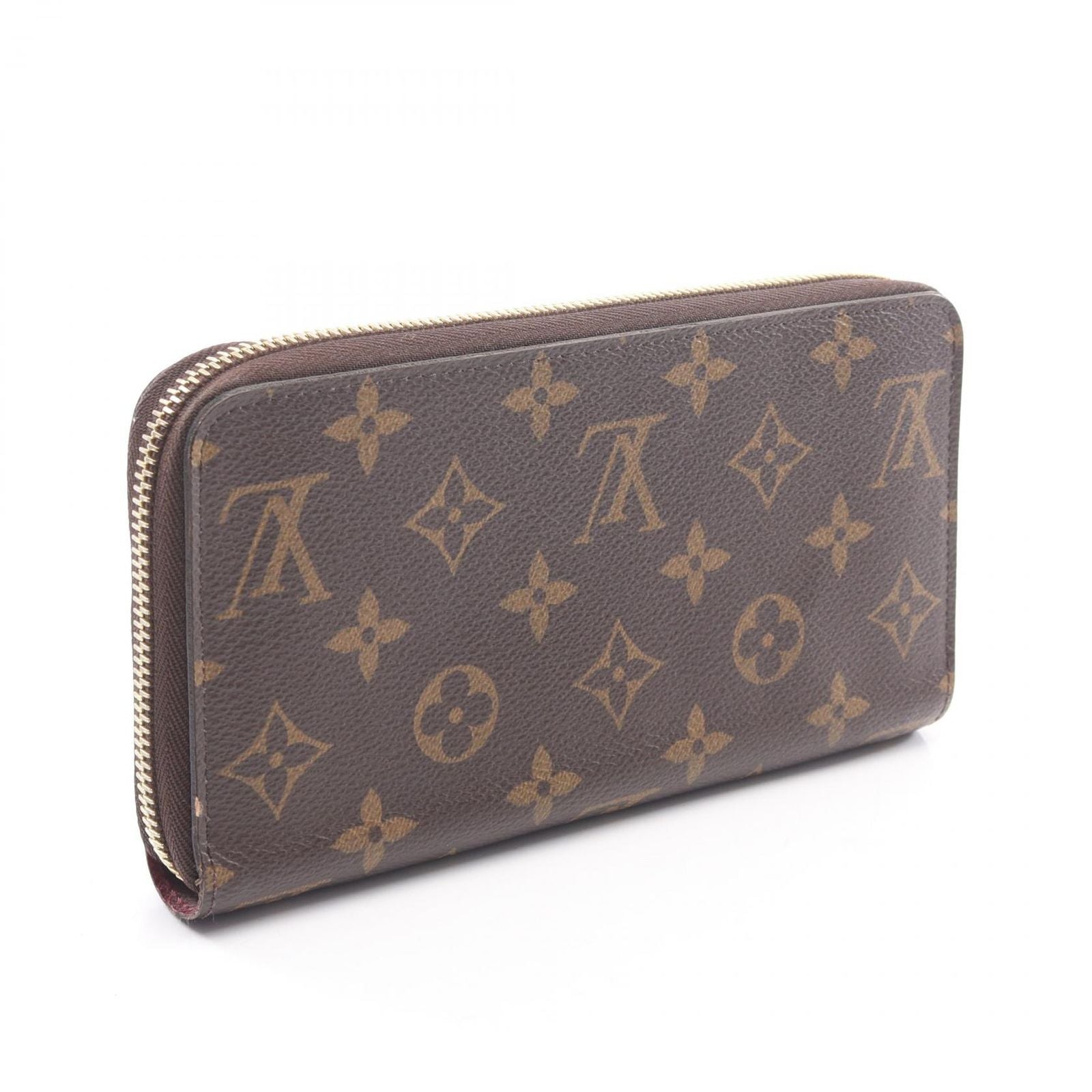 Louis Vuitton Round Wallet Zippy Monogram Fuchsia Canvas — view 2