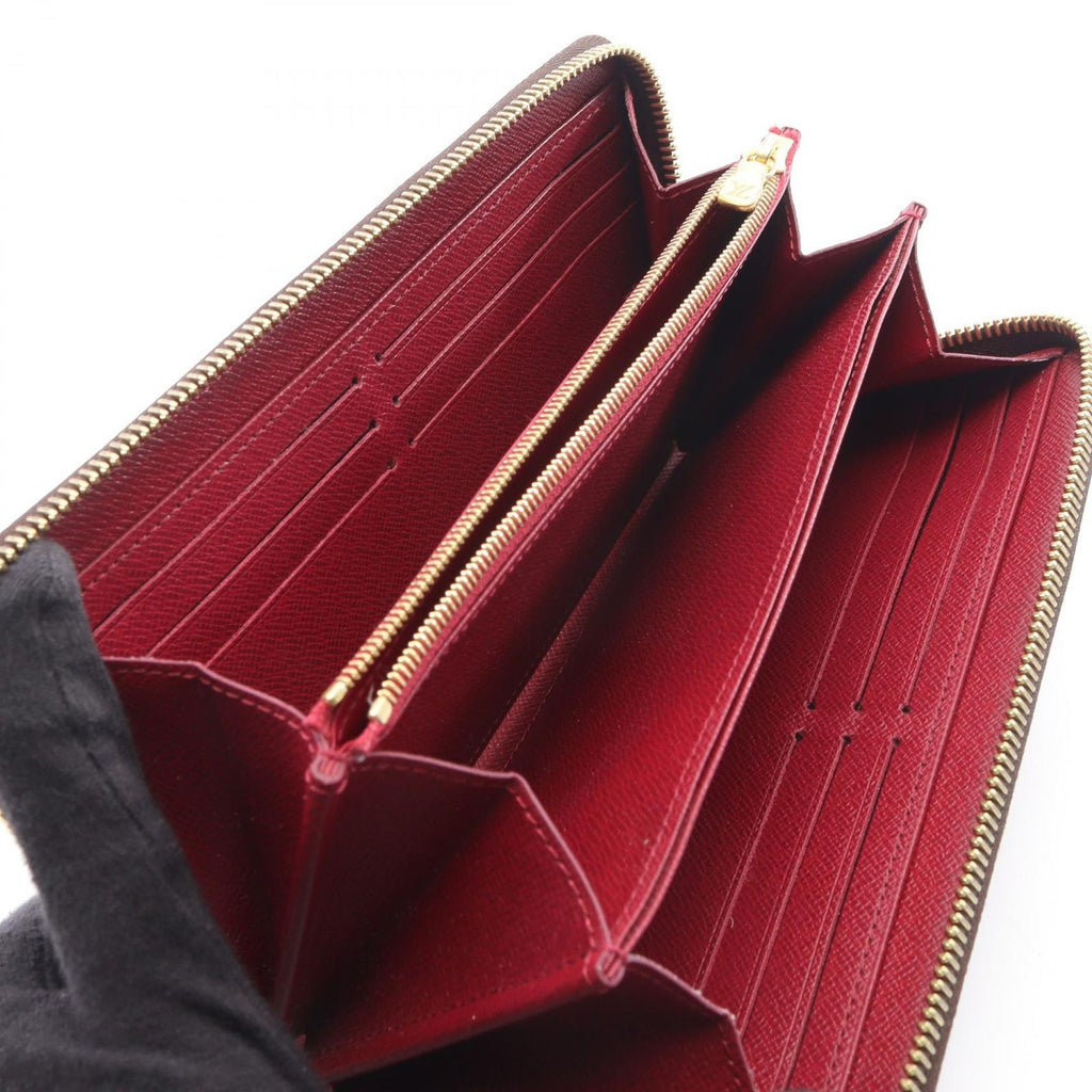 Louis Vuitton Round Wallet Zippy Monogram Fuchsia Canvas — view 3