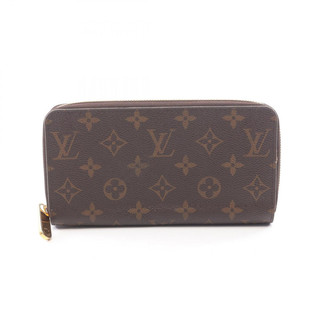 Louis Vuitton Round Wallet Zippy Monogram Rose Ballerine Canvas