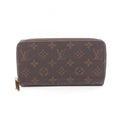 Louis Vuitton Round Wallet Zippy Monogram Rose Ballerine Canvas