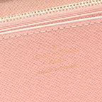 Louis Vuitton Round Wallet Zippy Monogram Rose Ballerine Canvas — view 4