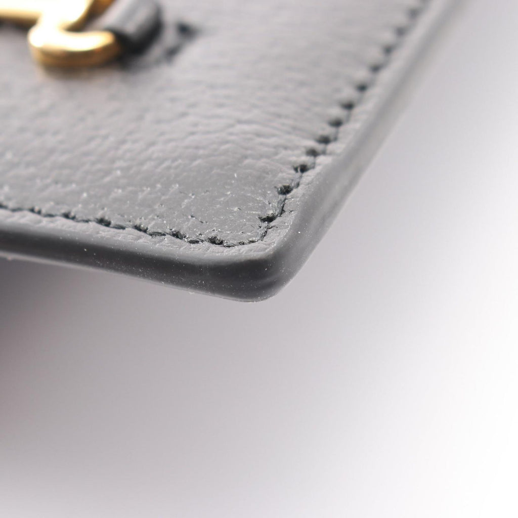 Gucci Clutch Horsebit Black Leather — view 5