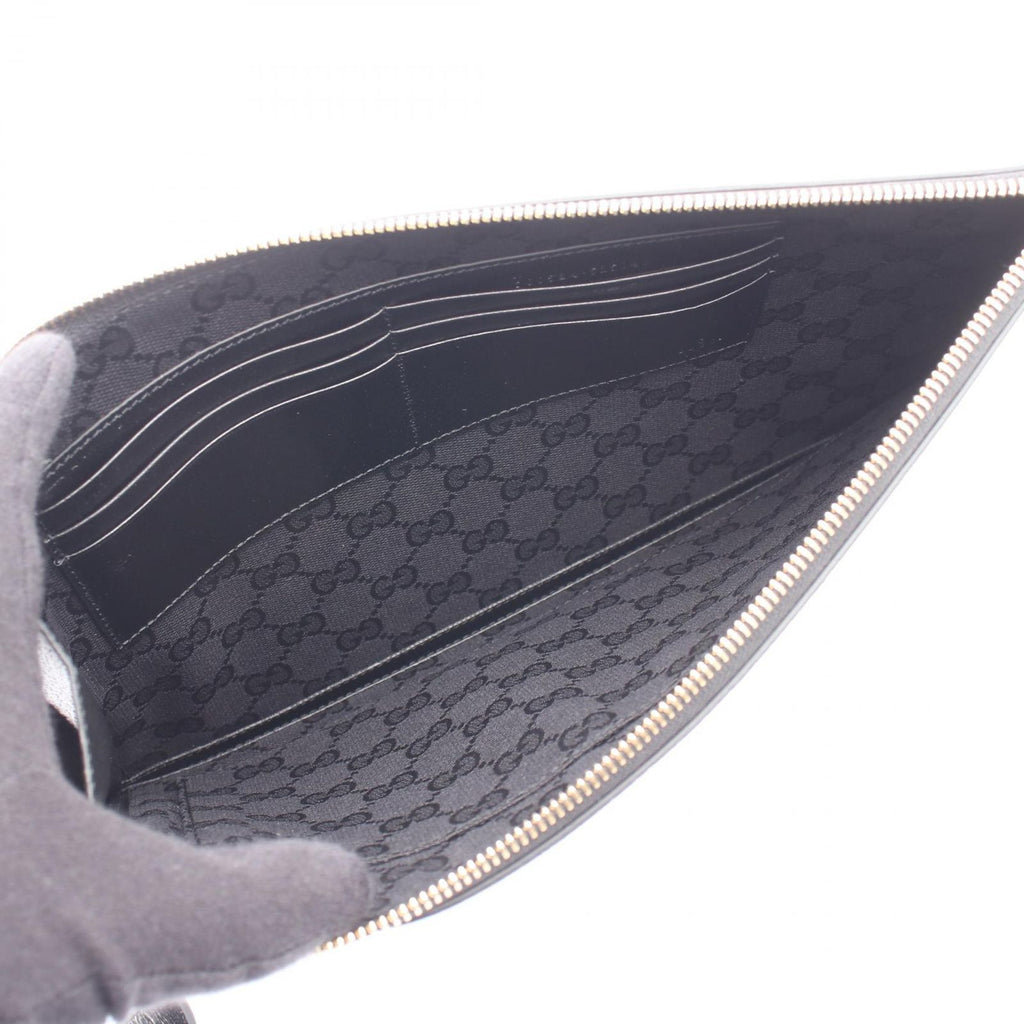 Gucci Clutch Horsebit Black Leather — view 3