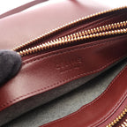 Celine Shoulder Bag Trio Large Bordeaux Leather — view 4