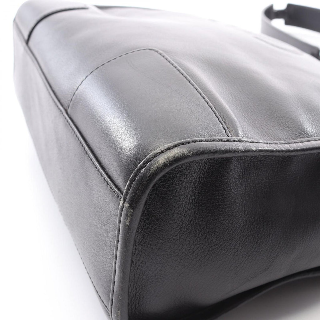 Loewe Shoulder Bag Anagram Black Leather — view 5