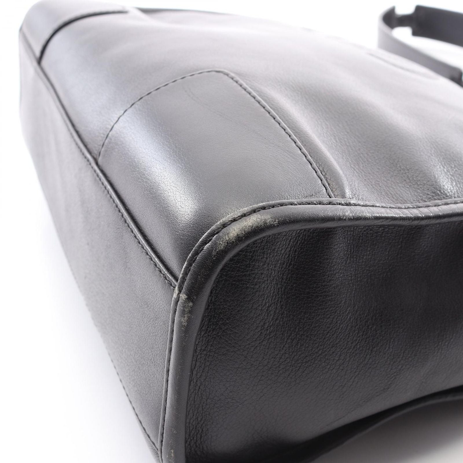 Loewe Shoulder Bag Anagram Black Leather — view 5