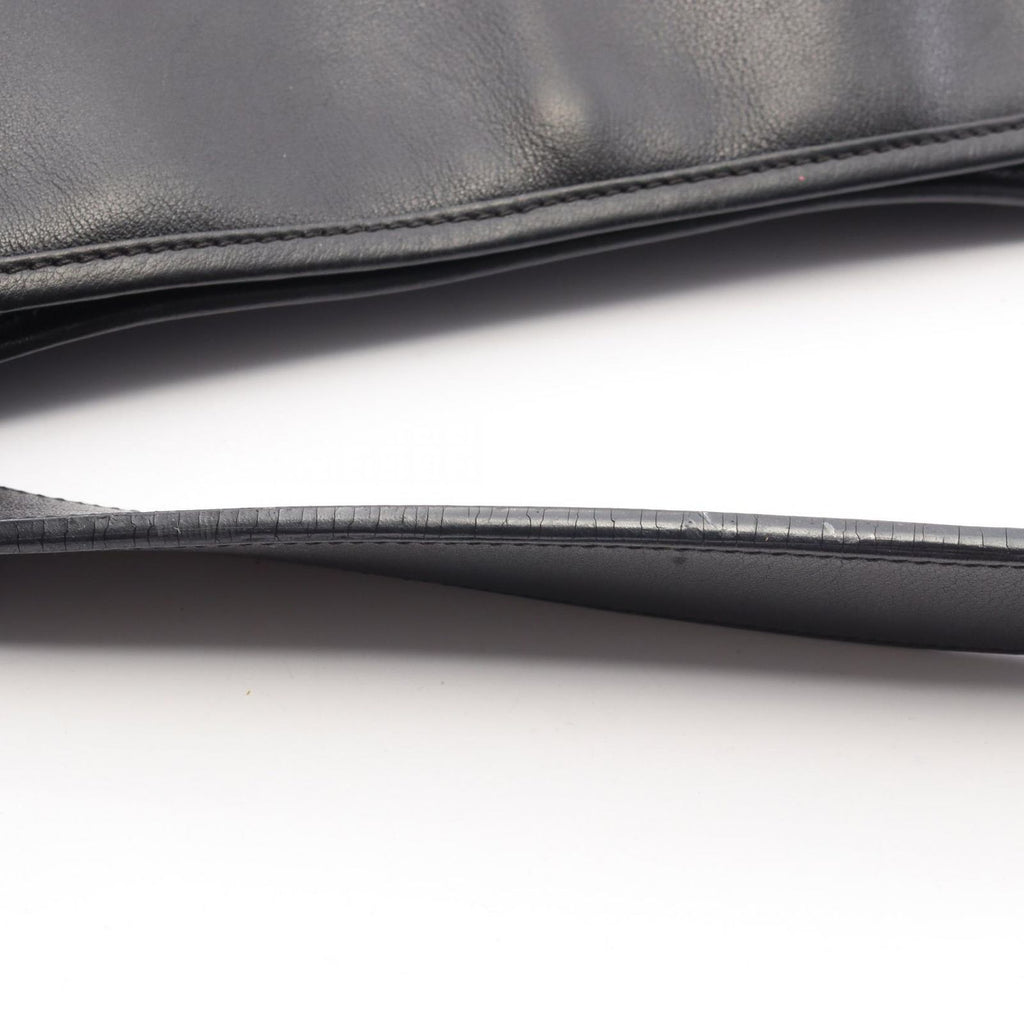 Loewe Shoulder Bag Anagram Black Leather — view 8