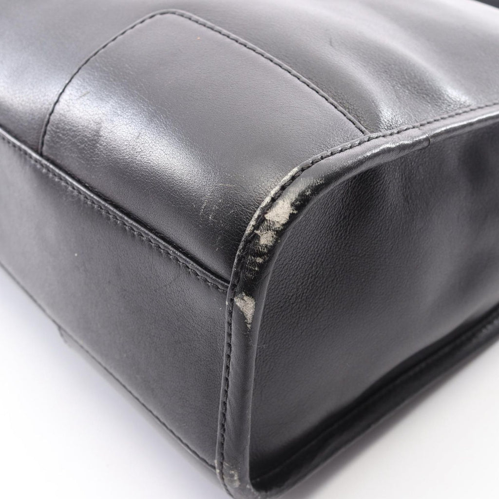 Loewe Shoulder Bag Anagram Black Leather — view 6