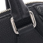 Chanel Handbag Logo Black Leather Fringe Mini — view 8